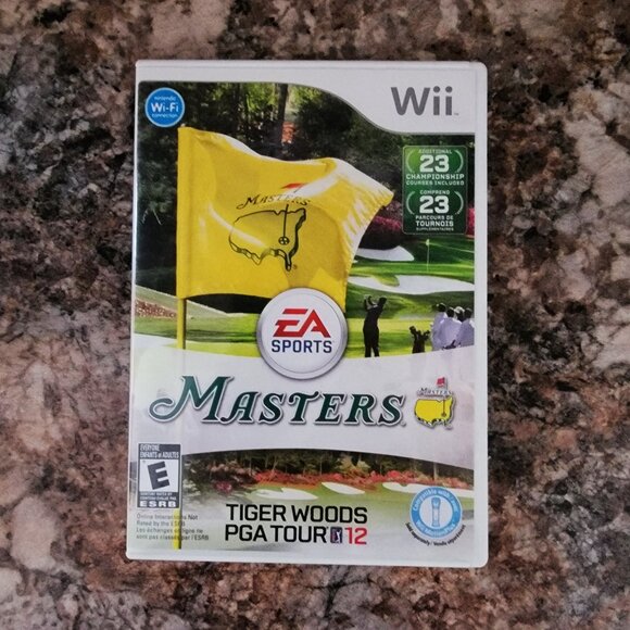 Wii Tiger Woods Masters PGA Tour 12 Video Game - Picture 1 of 3